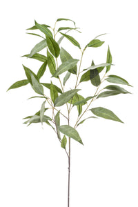 Eucalyptus Willow artificiel - 1 branche - Vert