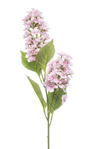 Artificial hydrangea Peegee - 1 stem - Light pink