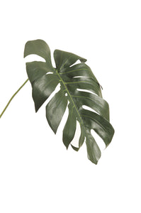 Monstera artificial - 1 hoja - Verde